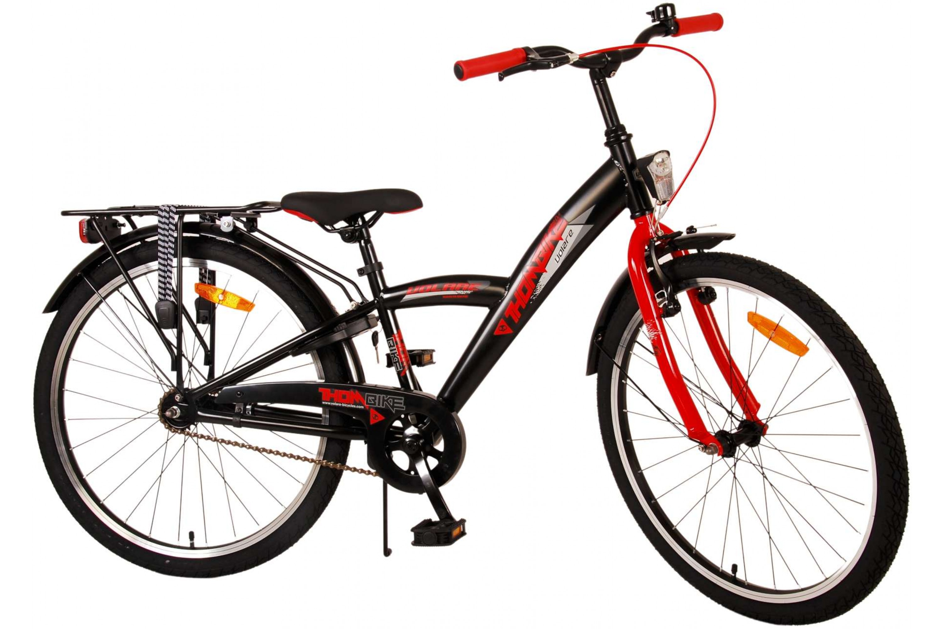 Volare Thombike Jongensfiets 24 Inch Zwart Rood Bike Nl