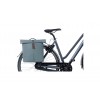 Basil fietstas dubbel City graphite blue MIK 28-32L Basil fietstas dubbel City graphite blue MIK 28-32L