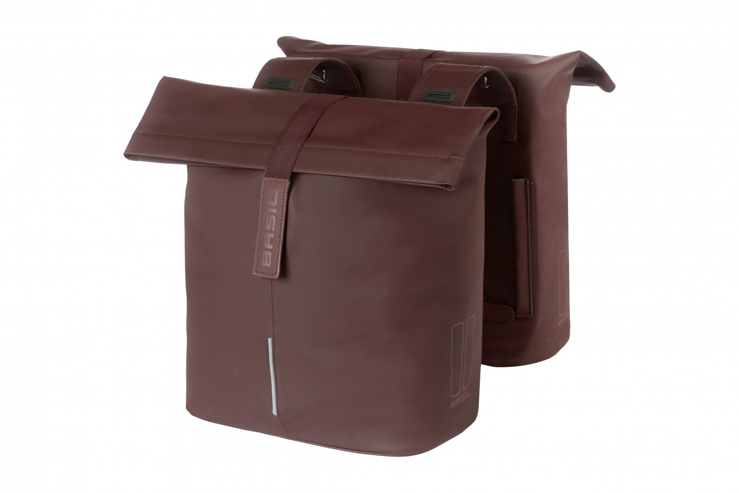 Basil fietstas dubbel Go solid black MIK 32L Basil fietstas dubbel Go solid black MIK 32L