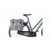 Basil fietstas dubbel Elegance chateau taupe 40-49L Basil fietstas dubbel Elegance chateau taupe 40-49L