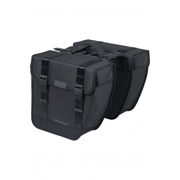 Basil Fahrradtasche Double Tour schwarz MIK 28L