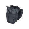 Basil fietstas dubbel Tour Waterproof zwart 28L Basil fietstas dubbel Tour Waterproof zwart 28L