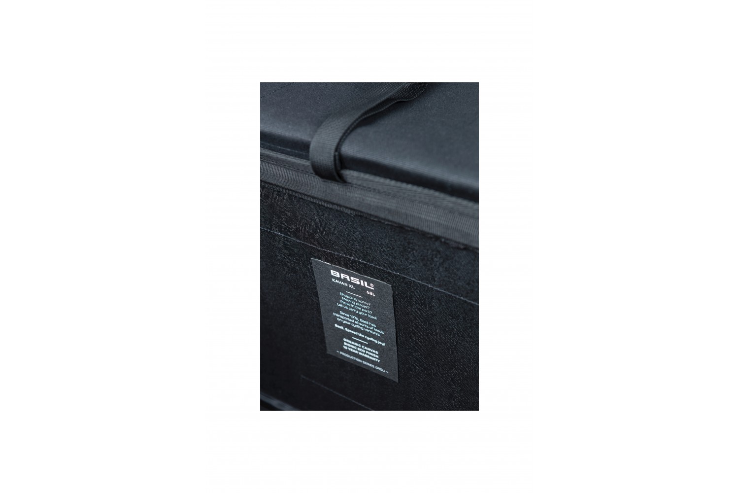 Basil double bicycle bag Kavan Eco Classic black 68L Basil double bicycle bag Kavan Eco Classic black 68L