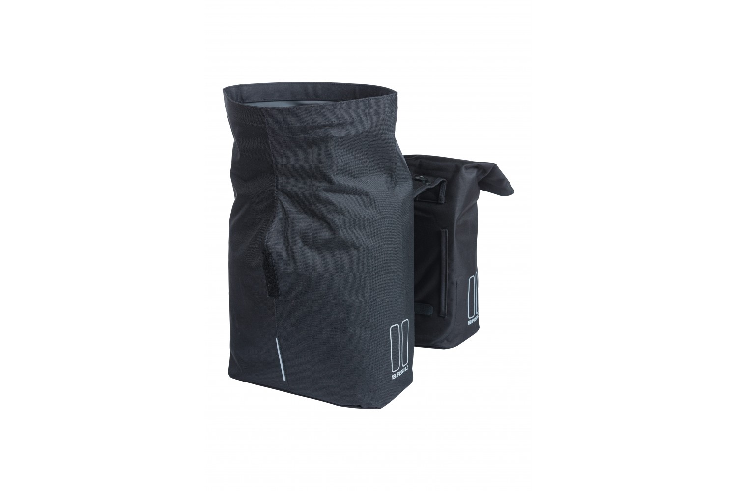 Basil fietstas dubbel City zwart MIK 28-32L Basil fietstas dubbel City zwart MIK 28-32L