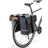 Basil fietstas dubbel City graphite blue MIK 28-32L Basil fietstas dubbel City graphite blue MIK 28-32L