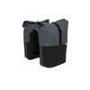 New Looxs fietstas dubbel Sports zwart 32L New Looxs fietstas dubbel Sports zwart 32L