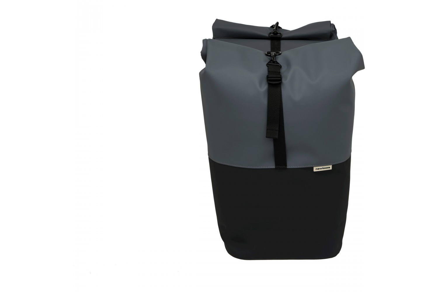 New Looxs fietstas dubbel Nyborg donkergrijs/zwart MIK 34L New Looxs fietstas dubbel Nyborg donkergrijs/zwart MIK 34L