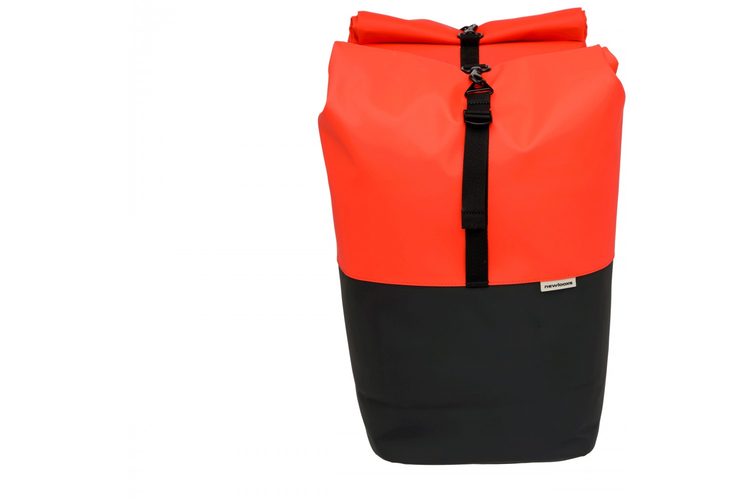 New Looxs fietstas dubbel Nyborg rood/zwart MIK 34L New Looxs fietstas dubbel Nyborg rood/zwart MIK 34L