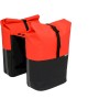 New Looxs fietstas dubbel Nyborg rood/zwart MIK 34L New Looxs fietstas dubbel Nyborg rood/zwart MIK 34L