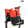 New Looxs fietstas dubbel Nyborg rood/zwart MIK 34L New Looxs fietstas dubbel Nyborg rood/zwart MIK 34L