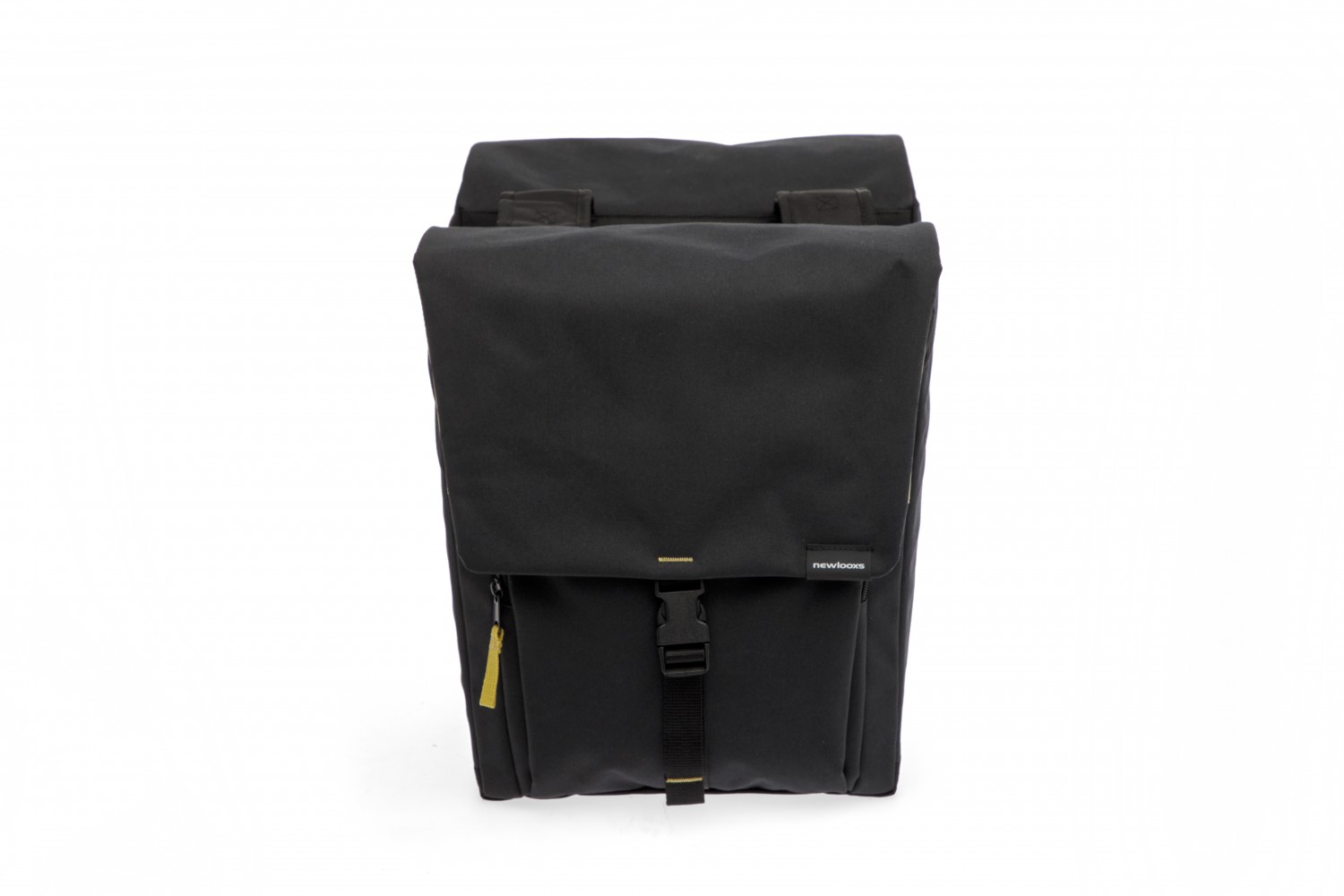 New Looxs fietstas dubbel Tulum black 32L New Looxs fietstas dubbel Tulum black 32L