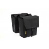 New Looxs fietstas dubbel Tulum black 32L New Looxs fietstas dubbel Tulum black 32L