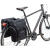 New Looxs fietstas dubbel Sports zwart 32L New Looxs fietstas dubbel Sports zwart 32L