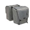 New Looxs fietstas dubbel Varo waterdicht grey MIK 40L New Looxs fietstas dubbel Varo waterdicht grey MIK 40L