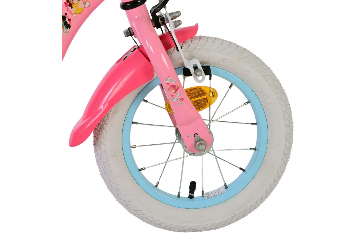 Disney Princess Kinderfiets 12 inch Meisjes Roze