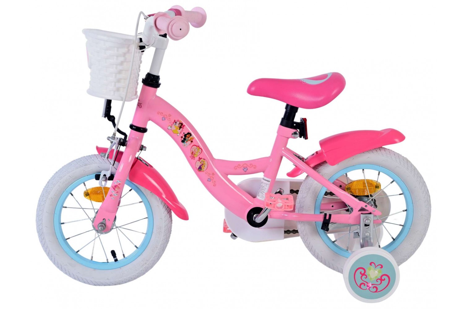 Disney Princess Kinderfiets 12 inch Meisjes Roze