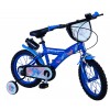 Disney Stitch Kinderfiets Jongens 14 inch Blauw | 2 Handremmen