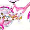 Dolls 16 inch kinderfiets Roze | 2 handremmen Dolls 16 inch kinderfiets Roze | 2 handremmen