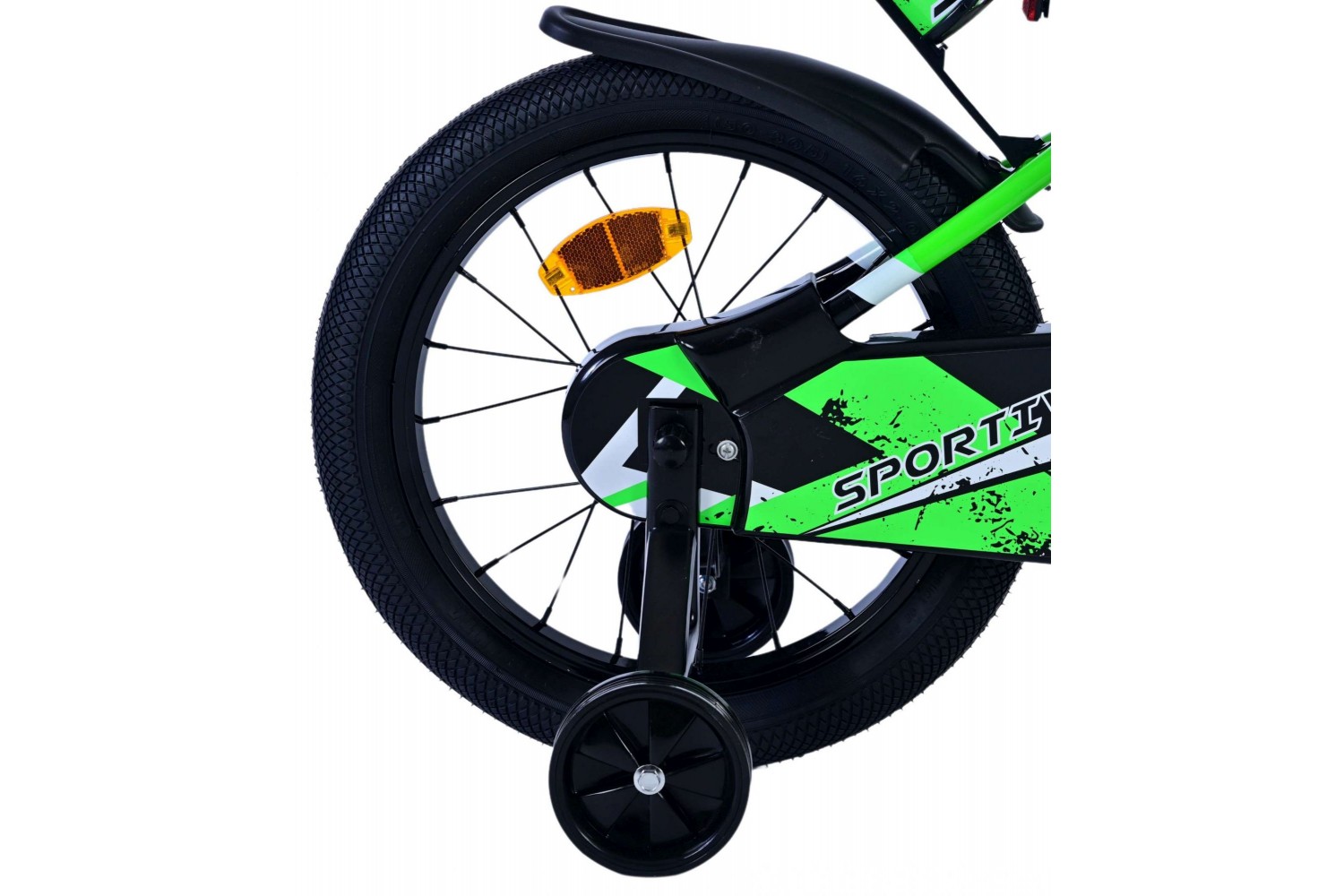 Volare Sportivo Kinderfiets 16 inch Groen Zwart