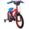 Ultimate SpiderMan Kinderfiets Jongens 16 inch Blauw/Rood | 2 Handremmen