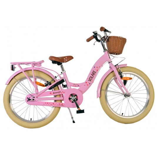 Volare Blossom Meisjes  20 inch  Roze | 2 Handremmen (geen terugtraprem)