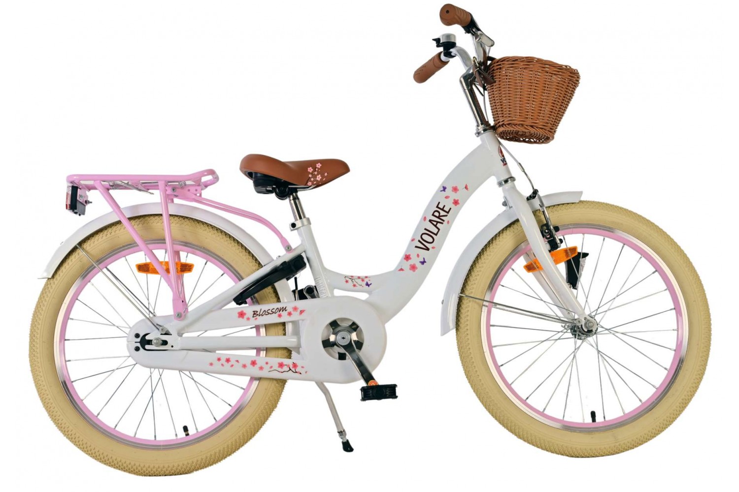 Volare Blossom   Meisjesfiets   20 inch  Wit