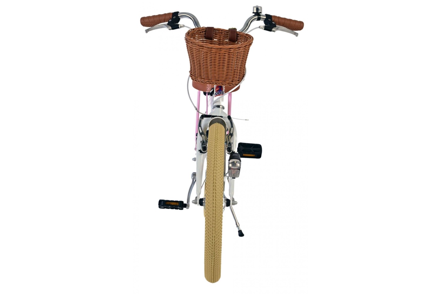Volare Blossom Meisjesfiets 20 inch Wit | Twee handremmen Volare Blossom Meisjesfiets 20 inch Wit | Twee handremmen