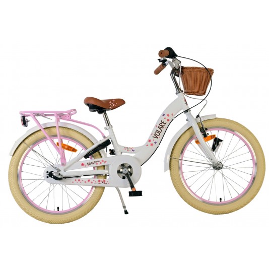 Volare Blossom   Meisjesfiets   20 inch  Wit | 3 versnellingen