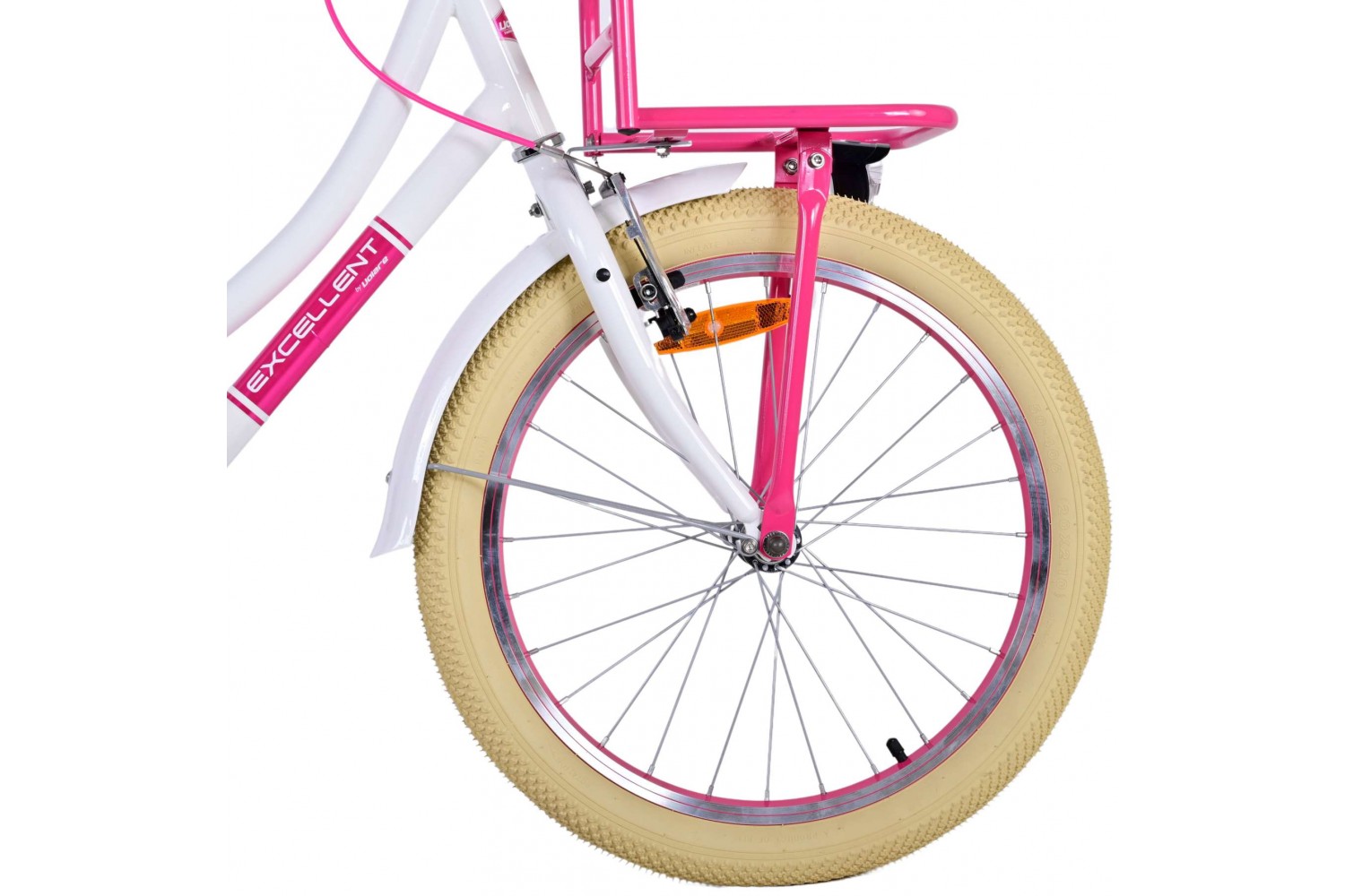 Volare Excellent Meisjesfiets 20 inch Wit Volare Excellent Meisjesfiets 20 inch Wit