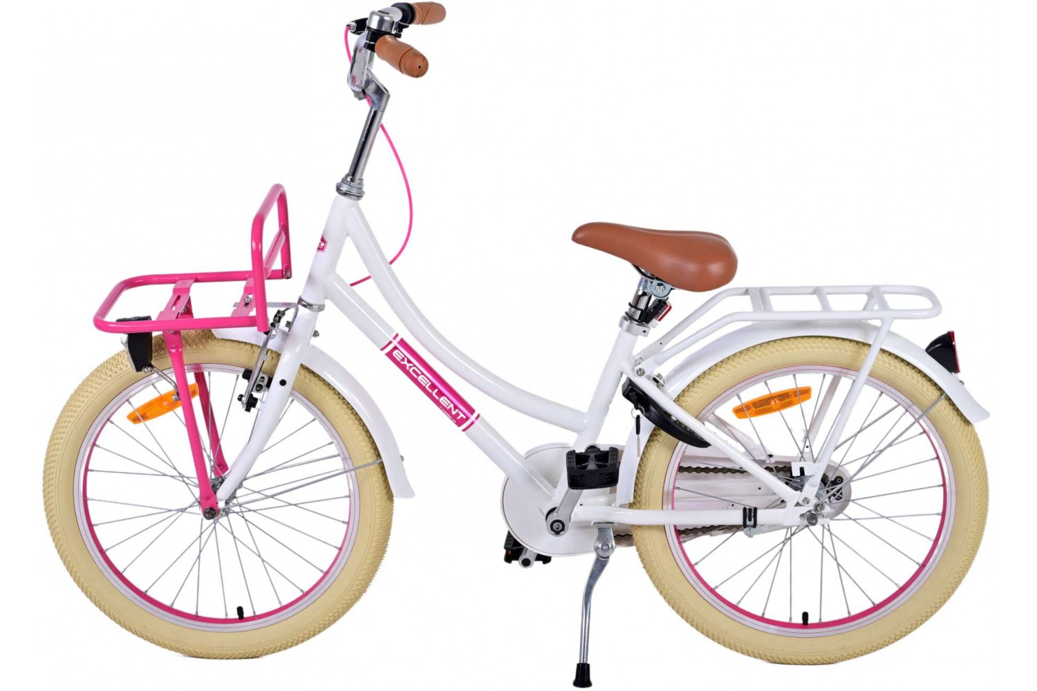 Volare Excellent Meisjesfiets 20 inch Wit Volare Excellent Meisjesfiets 20 inch Wit