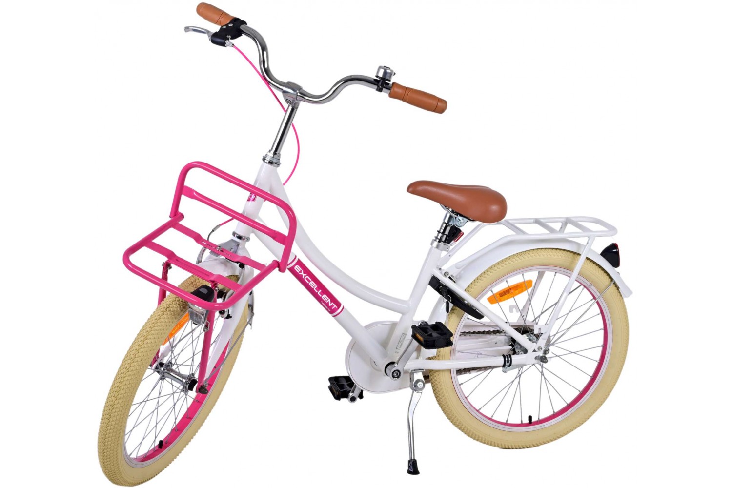 Volare Excellent Meisjesfiets 20 inch Wit Volare Excellent Meisjesfiets 20 inch Wit
