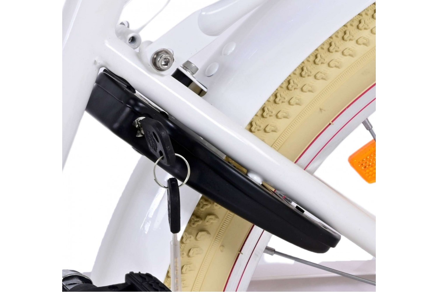Volare Excellent Meisjesfiets 20 inch Wit Volare Excellent Meisjesfiets 20 inch Wit