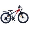 Volare XC Race Kinderfiets - 20 inch - 7 versnellingen - Rood/Grijs