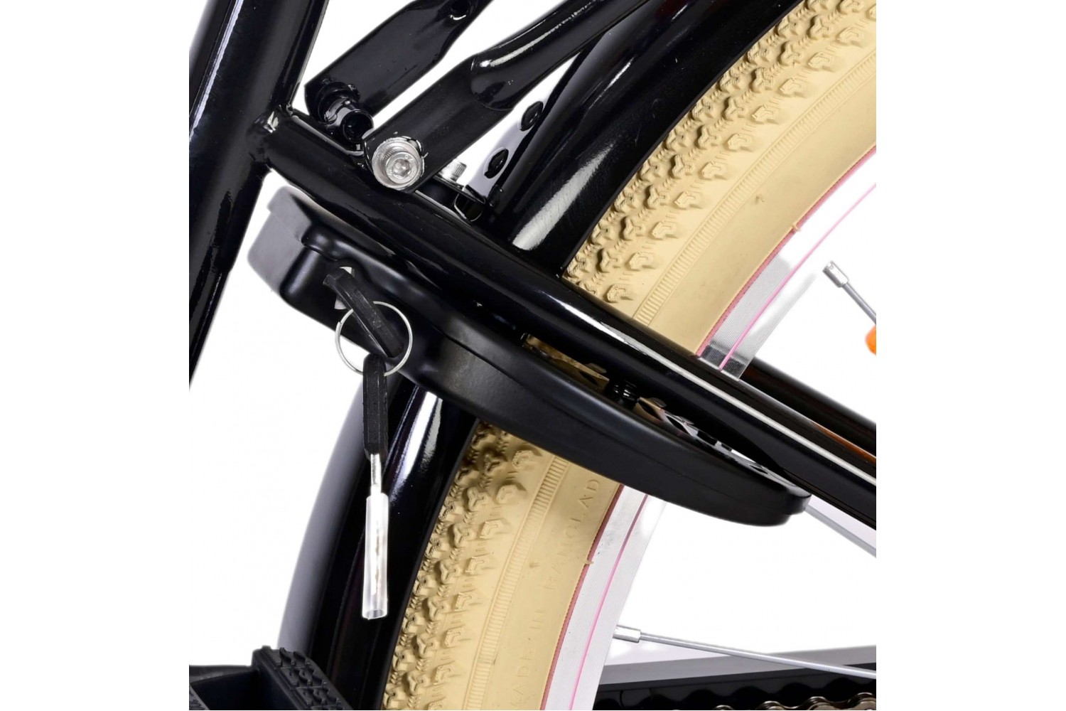 Volare Excellent 3V Meisjesfiets 24 inch Zwart