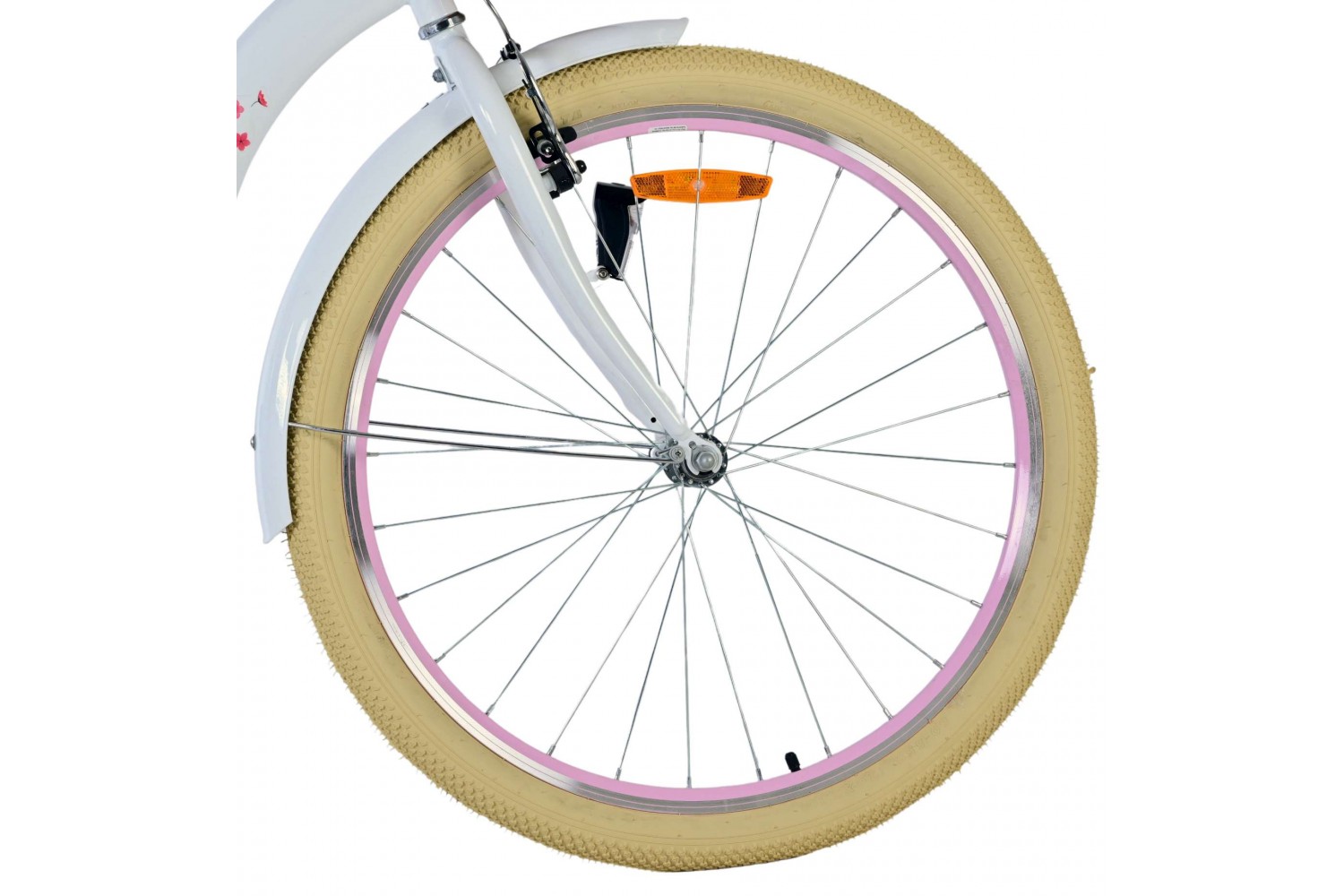 Volare Blossom   Meisjesfiets   26 inch  Wit