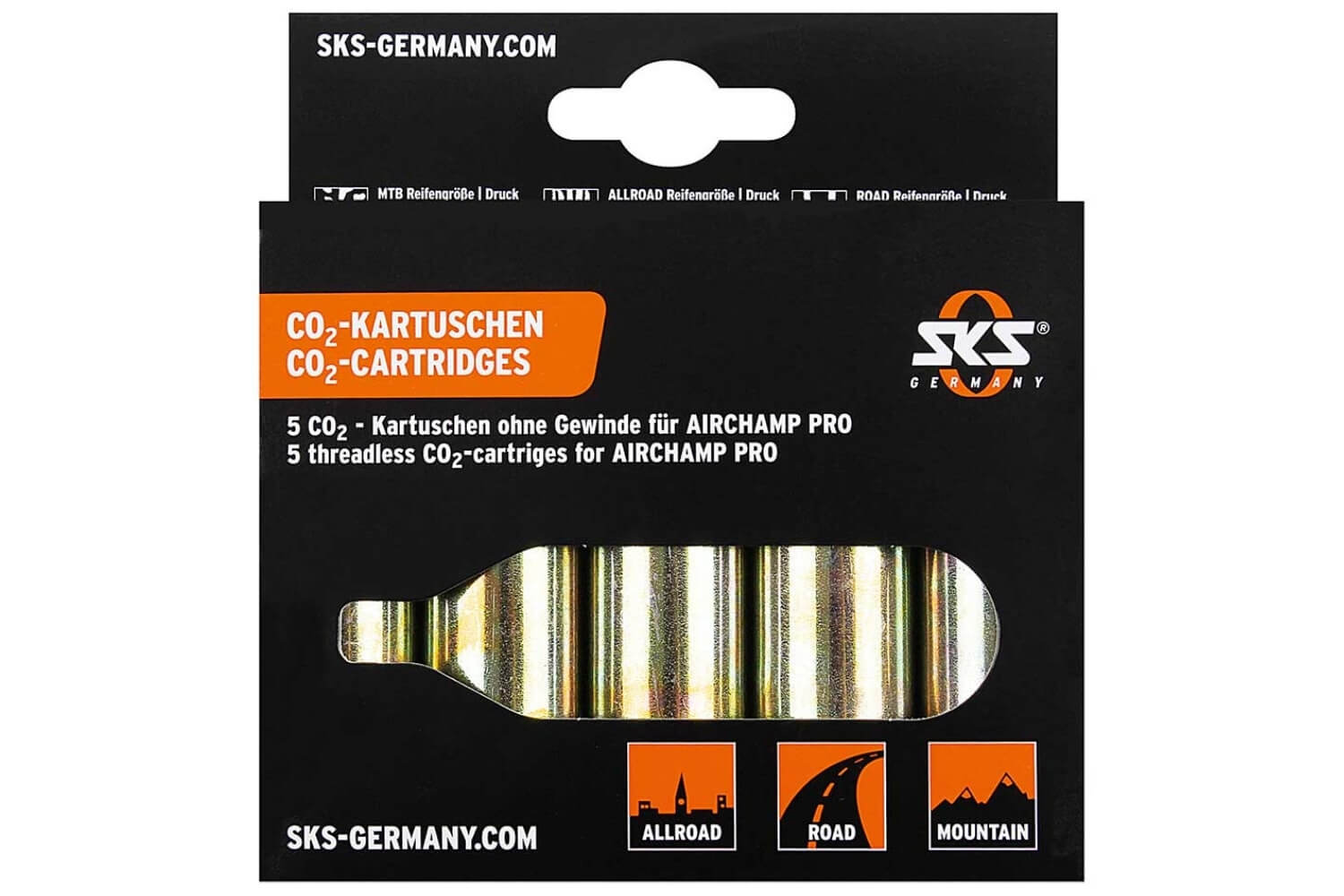 SKS CO2 Patronen | 16 gr | 5 stuks