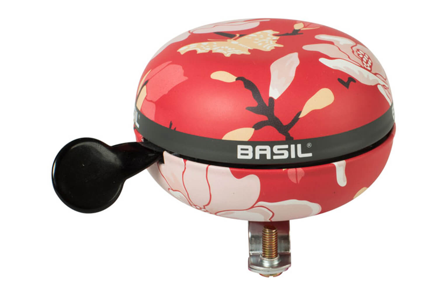 Basil Fietsbel Magnolia | Poppy Red