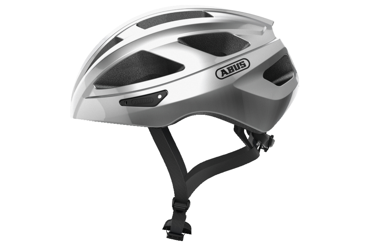 Abus Racehelm Macator | Gleam Silver | L 58-62