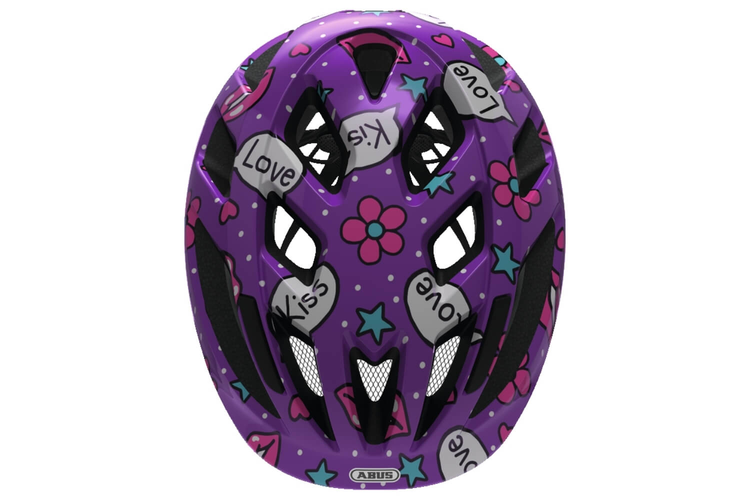 Abus Kinderhelm Smooty 2.0 | Purple Kisses | M 50-55