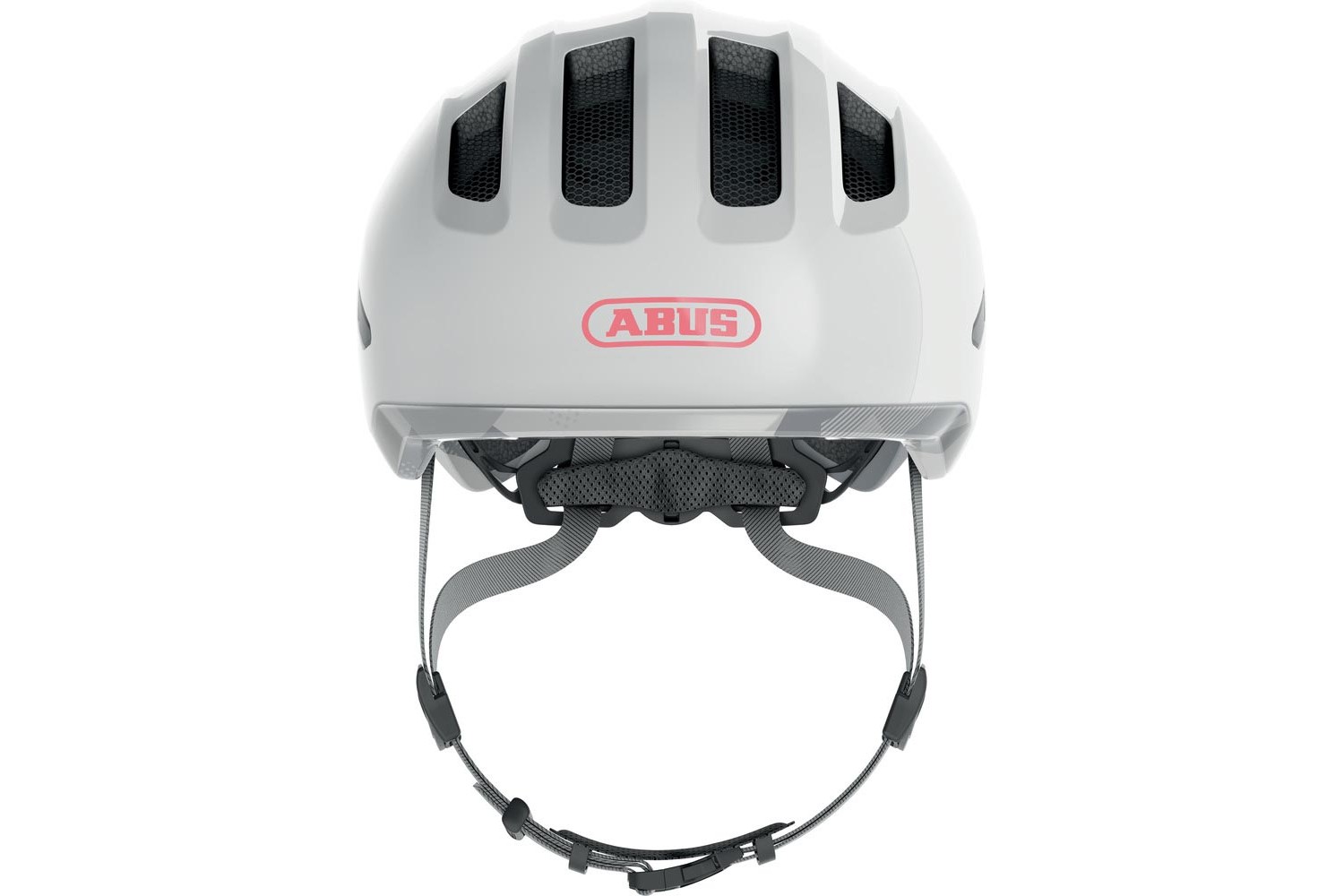 Abus Kinderhelm Smiley 3.0 ACE LED | Shiny White | S 45-50