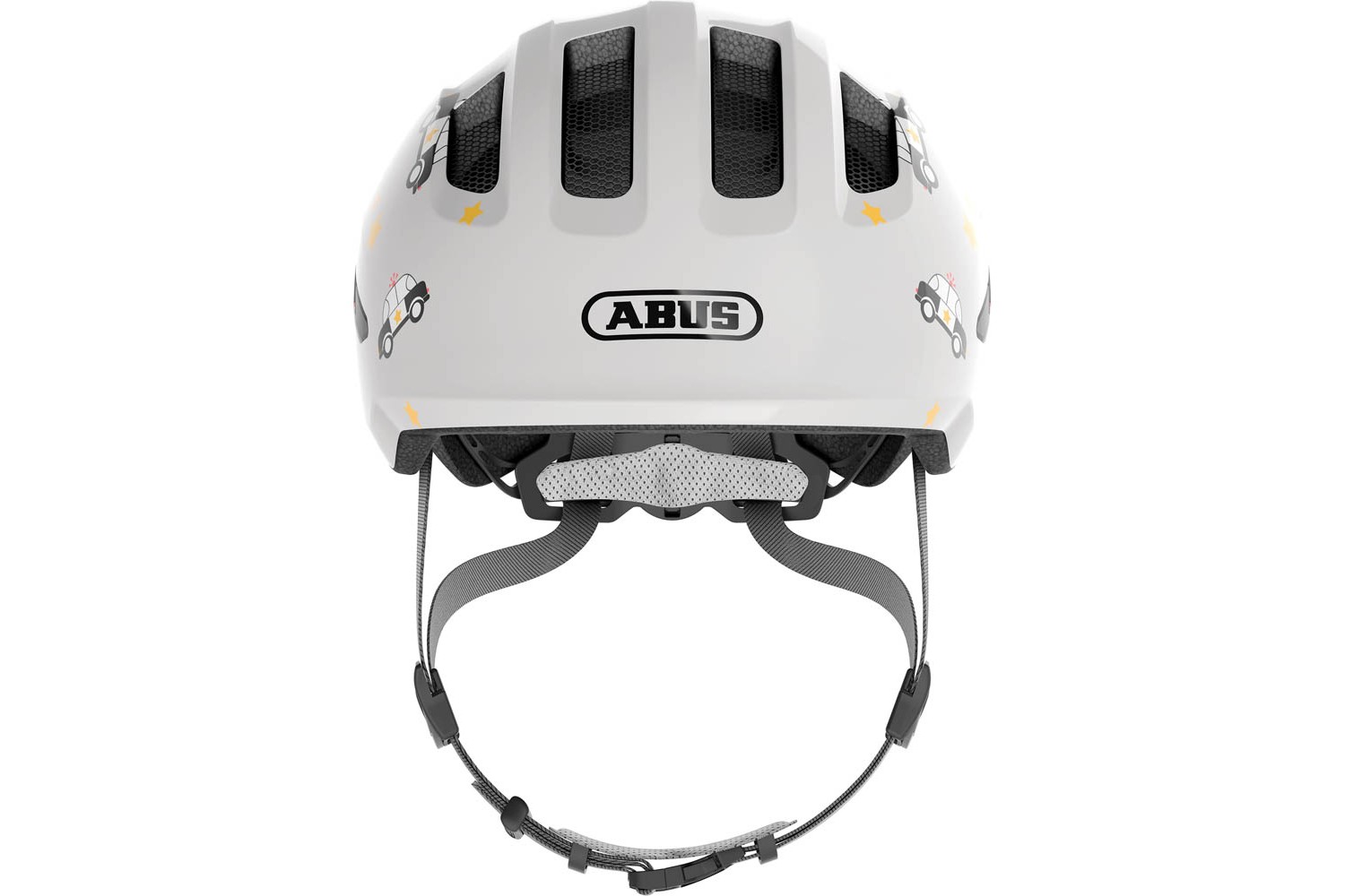 Abus Kinderhelm Smiley 3.0 | Grey Police | M 50-55