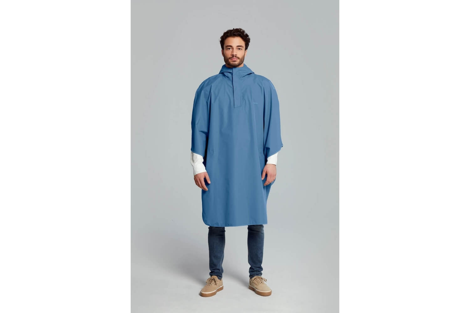 Basil Regenponcho Hoga | Unisex | Blauw