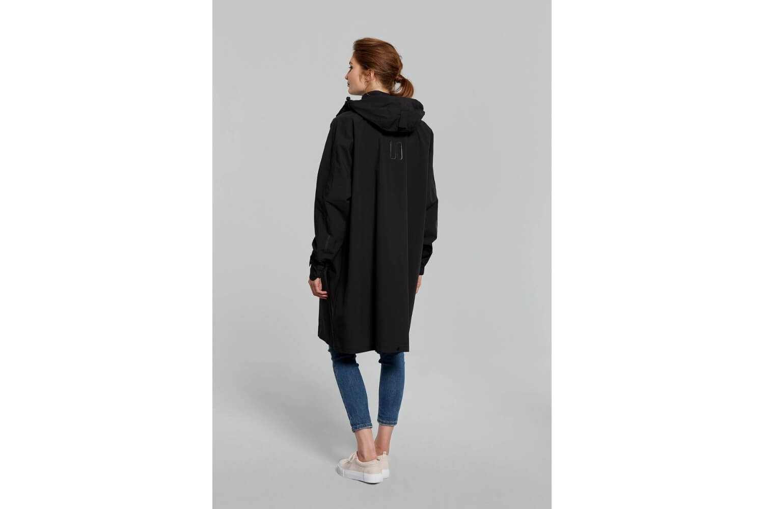 Basil Regenponcho Mosse | Unisex | Zwart