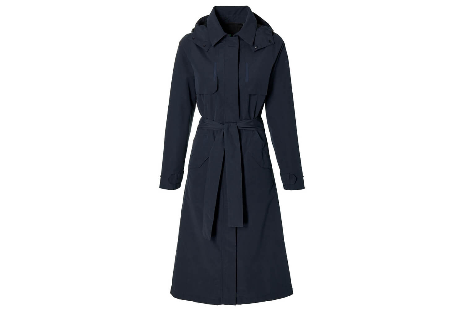 Basil Regenjas Mosse Trenchcoat | Dames | Blauw | M