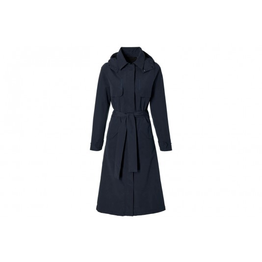 Basil Regenjas Mosse Trenchcoat | Dames | Blauw | L