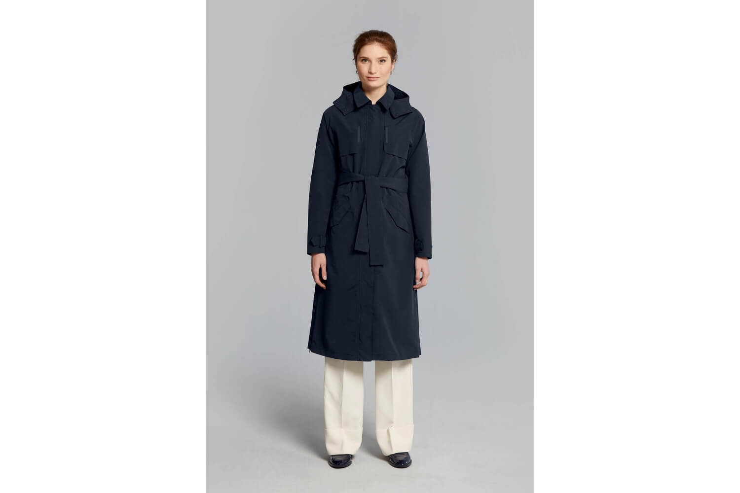 Basil Regenjas Mosse Trenchcoat | Dames | Blauw | M