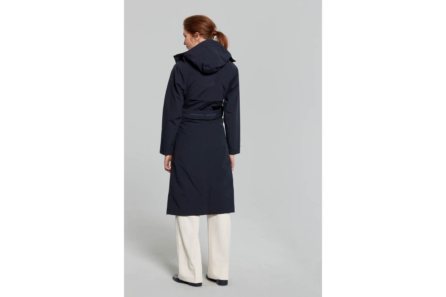 Basil Regenjas Mosse Trenchcoat | Dames | Blauw | M