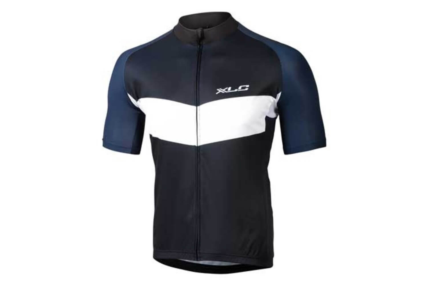 XLC Fietsshirt Basic | Zwart / Blauw / Wit | XS