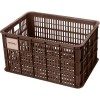 Basil Fietskrat Crate L | Large 40L | Bruin