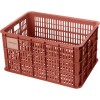 Basil Fietskrat Crate L | Large 40L | Rood